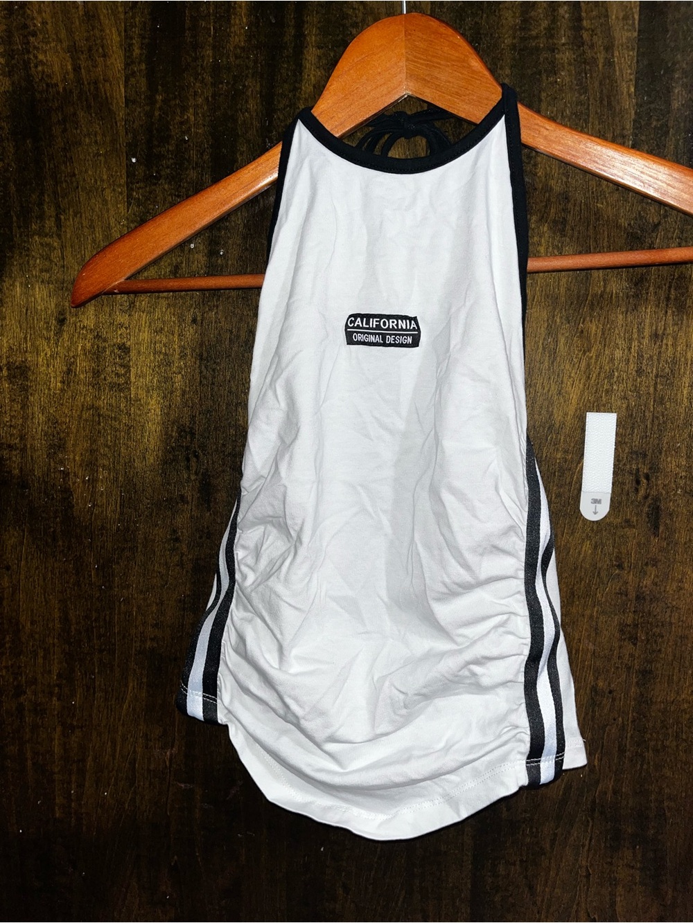 Set of 2: SHEIN 'California' Graphic Halter Tanks